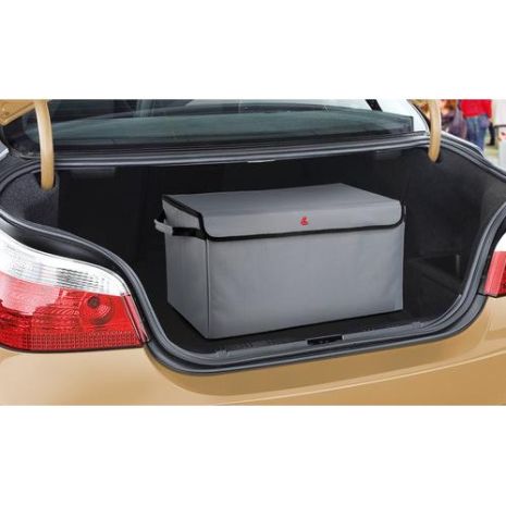 ΚΟΥΤΙ ORGANIZER ΠΟΡΤ ΜΠΑΓΚΑΖ PREMIUM ΑΔΙΑΒΡΟΧΟ 54L 2 ΘΕΣΕΩΝ ΜΕ 2 ΧΕΡΟΥΛΙΑ (XL) (59x32 x32 cm) Auto Moto Tyres 