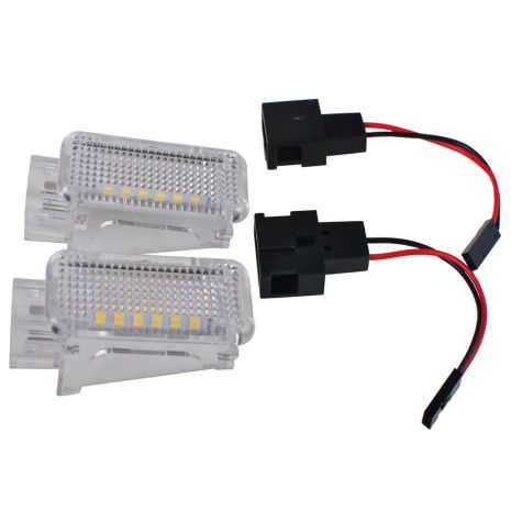 AUDI ΠΛΑΦΟΝΙΕΡΕΣ LED ΓΙΑ ΠΟΡΤ ΜΠΑΓΚΑΖ M-TECH - 2 ΤΕΜ. Auto Moto Tyres 