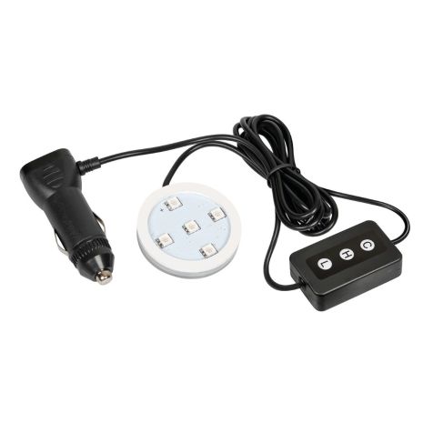 ΒΑΣΗ ΦΩΤΙΖΟΜΕΝΗ ΑΡΩΜΑΤΙΚΟΥ TRUCKY 12/24V ΜΕ DIMMER - 7 ΧΡΩΜΑΤΑ (ΦΙΣ ΑΝΑΠΤΗΡΑ/ΚΑΛΩΔΙΟ 150 cm) Auto Moto Tyres 