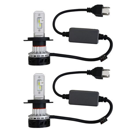 H4 9-36V 5.000K 5000lm 25W MATRIX LED KIT (ΜΕ ΨΥΚΤΡΑ ΑΝΕΜΙΣΤΗΡΑΚΙ) 2ΤΕΜ. Auto Moto Tyres 