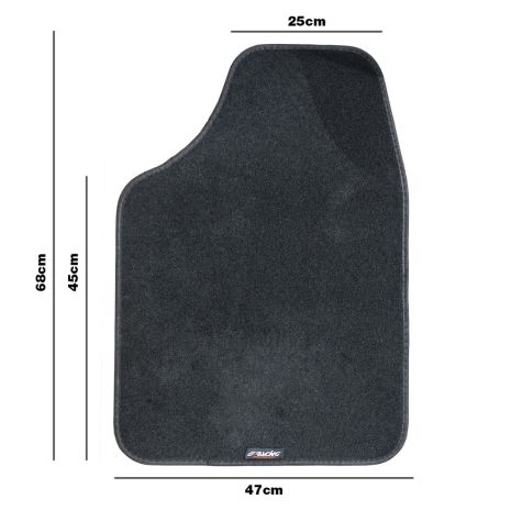 ΠΑΤΑΚΙ ΟΔΗΓΟΥ ΜΟΚΕΤΑ SOLO B ΜΑΥΡΟ ΑΝΤΙΟΛΙΣΘΗΤΙΚΟ 1ΤΕΜ. Auto Moto Tyres 