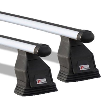 KIT ΜΕ ΜΠΑΡΕΣ ΟΡΟΦΗΣ ΓΙΑ SAAB 9-3 SPORT HATCH 4D / 5D 2002-2013 ΑΛΟΥΜΙΝΙΟΥ TEMA MENABO (AL1-3360-FIX501FP)-2 ΤΕΜ. Auto Moto Tyres 