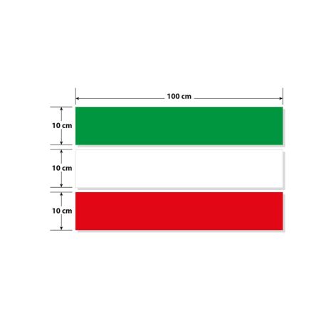 ΤΑΙΝΙΑ ΠΑΡΜΠΡΙΖ ΑΥΤΟΚΟΛΛΗΤΗ ΣΗΜΑΙΑ ΙΤΑΛΙΑΣ 10x300cm Auto Moto Tyres 