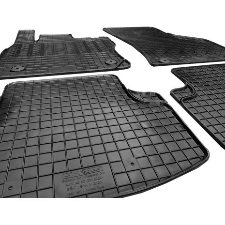 ΜΑΡΚΕ ΠΑΤΑΚΙΑ ΣΕ ΣΚΑΦΗ ΛΑΣΤΙΧΟ ΓΙΑ AUDI A3 8Y ETSI 4D / 5D 2020+ ΣΕ ΜΑΥΡΟ ΧΡΩΜΑ ΜΕ ΚΟΥΜΠΩΜΑΤΑ CIK - 4 ΤΕΜ. Auto Moto Tyres 