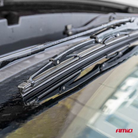 ΥΑΛΟΚΑΘΑΡΙΣΤΗΡΑΣ ΦΟΡΤΗΓΟΥ ΜΕ 4 ΑΝΤΑΠΤΟΡΕΣ 700mm /28'' AMIO - 1 Τεμ. Auto Moto Tyres 