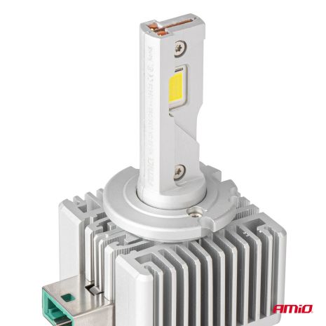 ΛΑΜΠΕΣ LED D3S/D8R 12V 6.000K 6800lm CAN-BUS D-BASIC SERIES AMIO - 2 Τεμ. Auto Moto Tyres 