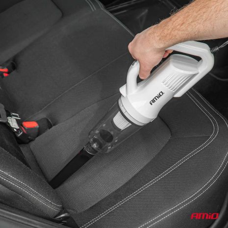 ΣΚΟΥΠΑΚΙ ΗΛΕΚΤΡΙΚΟ 12V ΜΕ 3 ΑΞΕΣΟΥΑΡ ΚΑΘΑΡΙΣΜΟΥ ΜΕ ΦΙΣ ΑΝΑΠΤΗΡΑ ΚΑΙ ΚΑΛΩΔΙΟ 12V 60W AMIO - 1 Τεμ. Auto Moto Tyres 