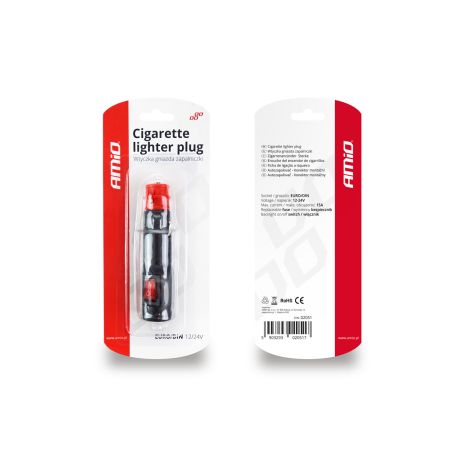 ΦΙΣ ΑΝΑΠΤΗΡΑ 12/24V 2 ΣΕ 1 - ΜΕ ΔΙΑΚΟΠΤΗ ΑΜΙΟ - 1 ΤΕΜ. Auto Moto Tyres 