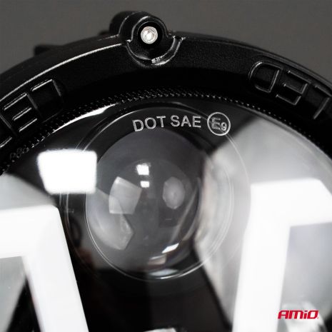 ΠΡΟΒΟΛΕΑΣ ΕΡΓΑΣΙΑΣ ΣΤΡΟΓΓΥΛΟΣ V-LIGHT 5.500lm 9>36V 60W 6.000K Φ198x172x60mm 4 ΧΡΗΣΕΩΝ ΑΜΙΟ - 1 ΤΕΜ. Auto Moto Tyres 