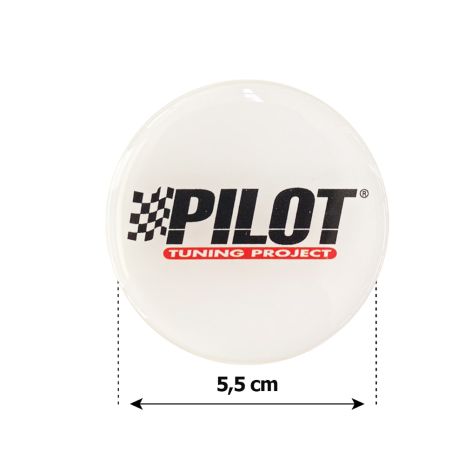 PILOT ΑΥΤΟΚΟΛΛΗΤΑ ΖΑΝΤΩΝ 5,5 cm ΛΕΥΚΟ/ΜΑΥΡΟ/ΚΟΚΚΙΝΟ ΣΜΑΛΤΟΥ - 4 ΤΕΜ. Auto Moto Tyres 