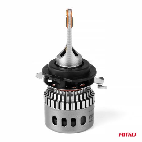 ΛΑΜΠΕΣ H7-1 9>16V 6.000K 5.400lm 60W K3 SERIES LED CAN-BUS (ΜΕ ΨΥΚΤΡΑ) AMIO - 2 Τεμ. Auto Moto Tyres 