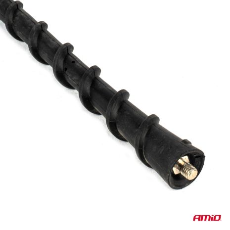 ΚΕΡΑΙΑ ΟΡΟΦΗΣ ANT09 23.4 cm ΜΕ ΚΑΛΩΔΙΟ 20cm ΚΑΙ ΦΙΣΑ RAKU-2 UNIVERSAL ΜΑΥΡΗ ΑΜΙΟ - 1 ΤΕΜ. Auto Moto Tyres 