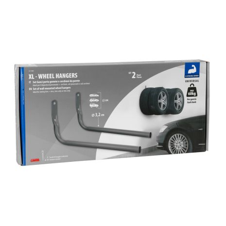 ΒΑΣΗ ΤΟΙΧΟΥ/ΣΤΗΡΙΓΜΑΤΑ ΕΛΑΣΤΙΚΩΝ/ΖΑΝΤΩΝ XL 60kg MAX 58cm Φ3,2cm ΠΕΡΙΕΧΕΙ ΚΙΤ ΤΟΠΟΘΕΤΗΣΗΣ LAMPA - 2 ΤΕΜ. Auto Moto Tyres 