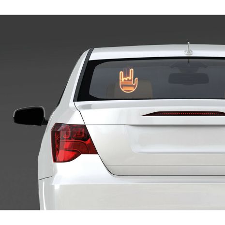 ΔΙΑΚΟΣΜΗΤΙΚΟ ΠΑΝΕΛ ΧΕΙΡΟΝΟΜΙΕΣ LED HAND GESTURES 203 LED SMD ΜΕ ΤΗΛΕΧΕΙΡΙΣΤΗΡΙΟ 150x98mm LAMPA - 1 ΤΕΜ. Auto Moto Tyres 