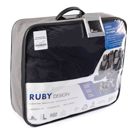 ΚΑΛΥΜΜΑΤΑ ΚΑΘΙΣΜΑΤΩΝ OTOM COMFORTLINE 209 ΜΑΥΡΟ ΥΦΑΣΜΑΤΙΝΟ SET AMIO - 1 σετ. Auto Moto Tyres 