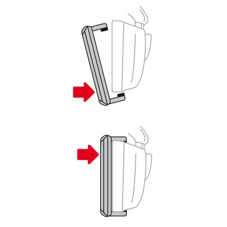 ΚΑΘΡΕΠΤΗΣ ΕΣΩΤΕΡΙΚΟΣ ΚΥΡΤΟΣ ΠΙΑΣΤΟΣ CONVEX 300 Χ 65 mm (ΓΙΑ ΚΑΘΡΕΠΤΕΣ ΥΨΟΥΣ 53-80 mm) Auto Moto Tyres 