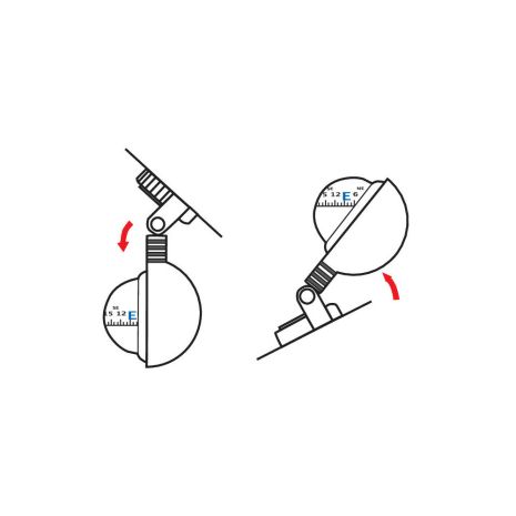 ΠΥΞΙΔΑ NAVIGATOR COMPASS 39x67x32mm LAMPA -1 τεμ. Auto Moto Tyres 