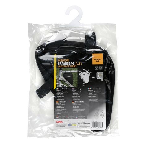 ΤΣΑΝΤΑΚΙ ΤΡΙΓΩΝΟ ΑΔΙΑΒΡΟΧΟ FRAME BAG 5x21x23cm 1,2L Auto Moto Tyres 