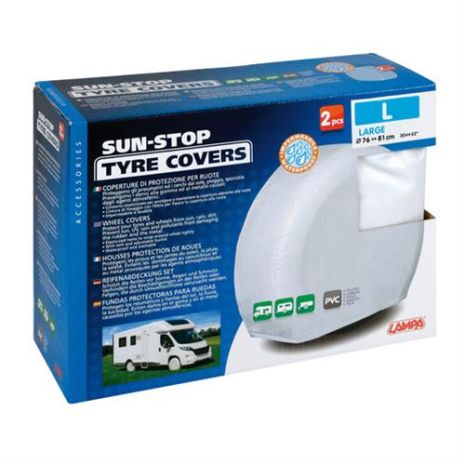 Κουβέρτα Ελαστικού SUN STOP (L) 76-81cm (30-32 INCH) 2τεμ. Auto Moto Tyres 