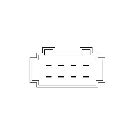 Διακόπτης Παραθύρου για VW GOLF 3 /CADDY 2 /POLO /VENTO /SHARAN 8PIN Auto Moto Tyres 