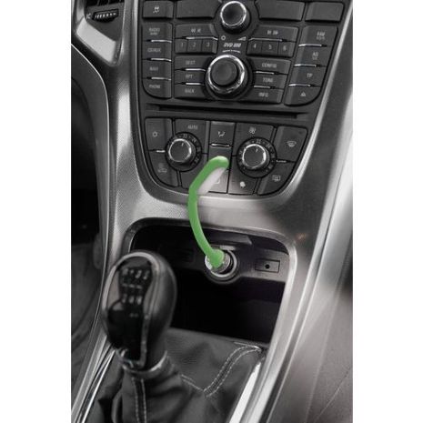 ΠΛΑΦΟΝΙΕΡΑ ΑΝΑΓΝΩΣΗΣ 2 ΣΕ 1 COB LED & ΦΟΡΤΙΣΤΗΣ USB 12/24V - 1000mA (ΜΑΥΡΗ/ΕΥΚΑΜΠΤΗ) Auto Moto Tyres 