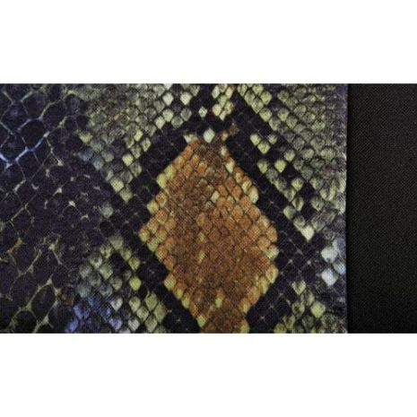 ΚΑΛΥΜΜΑΤΑ ΚΑΘΙΣΜΑΤΩΝ REPTILE FASHION-TREND SERIES ΣΕΤ ΜΑΥΡΟ Auto Moto Tyres 
