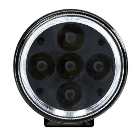 ΠΡΟΒΟΛΕΑΣ ANGEL-LED 9-36V 7LED 4.800LM 6.500K 150mm 2 ΛΕΙΤΟΥΡΓΙΩΝ ΑΔΙΑΒΡΟΧΟΣ 1ΤΕΜ. Auto Moto Tyres 