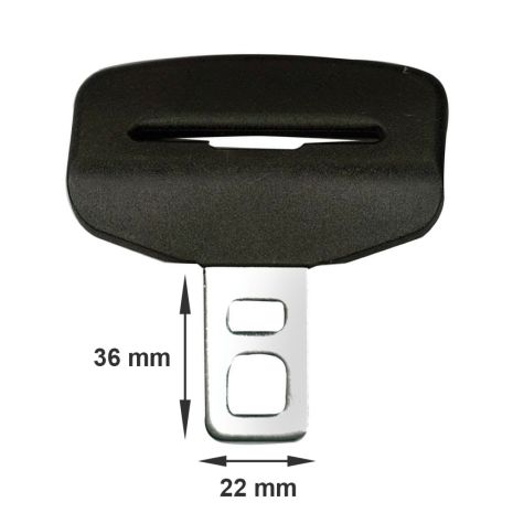 ΑΠΕΝΕΡΓΟΠΟΙΗΤΗΣ ΖΩΝΗΣ ΠΛΑΣΤΙΚΟ ΚΑΙ ΝΙΚΕΛ 36x22mm (ΠΑΧΟΣ 0,2 mm) LAMPA - 1 ΤΕΜ. Auto Moto Tyres 