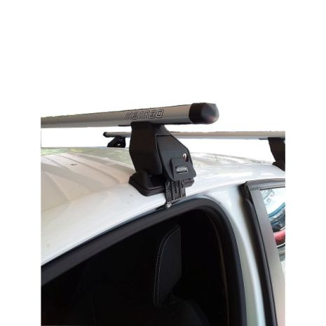 KIT ΜΕ ΜΠΑΡΕΣ ΟΡΟΦΗΣ ΓΙΑ RENAULT CLIO COLLECTION 5D 2012-2016 ΑΛΟΥΜΙΝΙΟΥ TEMA MENABO (AL2 - 3360/MB - FIX051G) - 2 ΤΕΜ. Auto Moto Tyres 