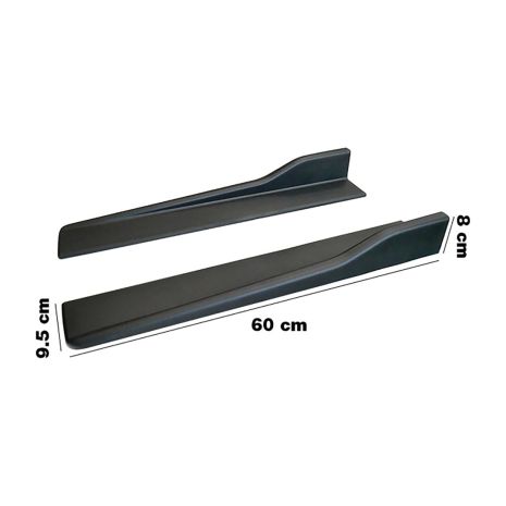 ΜΑΡΣΠΙΕ UNIVERSAL ΔΙΑΚΟΣΜΗΤΙΚΑ ΕΞΩΤΕΡΙΚΑ ΠΛΑΣΤΙΚΑ ΜΑΥΡΑ 60x8x9,5mm 2ΤΕΜ. Auto Moto Tyres 