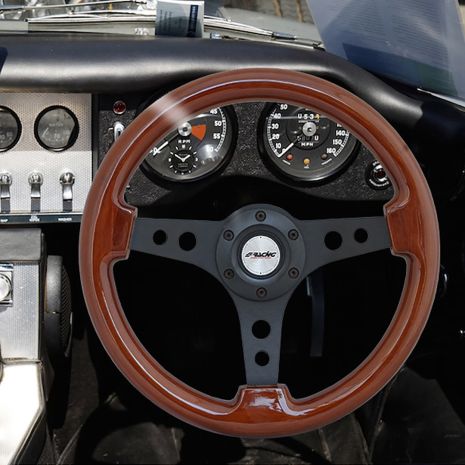 ΤΙΜΟΝΙ ΤΑΜΒΑΥ ΤΡΙΛΑΜΟ ΞΥΛΙΝΟ/ΜΑΥΡΟ ΔΙΑΜΕΤΡΟΥ 330mm ΚΑΙ ΠΑΧΟΥΣ 95mm Auto Moto Tyres 