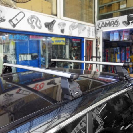 KIT ΜΕ ΜΠΑΡΕΣ ΟΡΟΦΗΣ ΓΙΑ MAZDA CX-7 5D ΜΕ ΟΠΕΣ FIXPOINT ΣΤΗΝ ΟΡΟΦΗ 2006-2012 ΑΛΟΥΜΙΝΙΟΥ TEMA MENABO (AL1-3360-FIX509FP)-2 ΤΕΜ. Auto Moto Tyres 