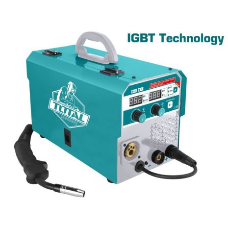 TOTAL ΗΛΕΚΤΡΟΚΟΛΛΗΣΗ INVERTER ΣΥΡΜΑΤΟΣ MAG/MIG/MMA/TIG 160A (TMGT1601) Auto Moto Tyres 