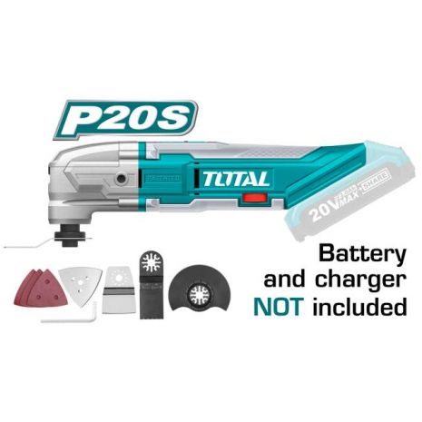 TOTAL ΠΟΛΥΕΡΓΑΛΕΙΟ ΜΠΑΤΑΡΙΑΣ ΛΙΘΙΟΥ 20V (TMLI2001) Auto Moto Tyres 