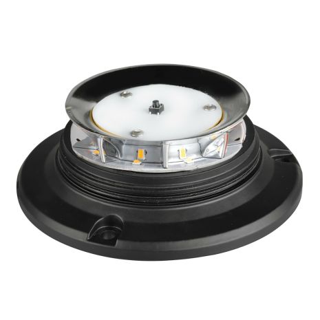 ΦΑΡΟΣ ΜΑΓΝΗΤΙΚΟΣ ΚΑΙ ΒΕΝΤΟΥΖΑ ΠΕΡΙΣΤΡΕΦΟΜΕΝΟΣ RL-13 8LED 9-32V ΠΟΡΤΟΚΑΛΙ ΜΕ ΦΙΣ ΑΝΑΠΤΗΡΑ 3,8m 100x75mm Auto Moto Tyres 