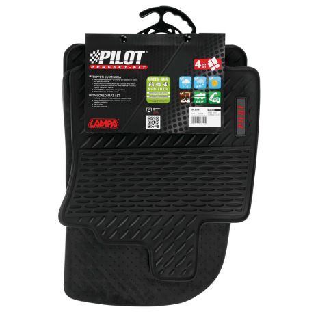 ΜΑΡΚΕ ΠΑΤΑΚΙΑ ΣΕ ΣΚΑΦΗ ΛΑΣΤΙΧΟ ΓΙΑ RENAULT CLIO III 3/5/SW 10/2005+ PILOT ECO GOMMA STYLE B (ΜΕ ΚΟΥΜΠΩΜΑΤΑ) LAMPA - 4 ΤΕΜ. Auto Moto Tyres 