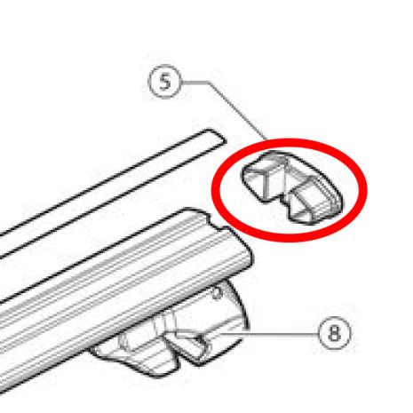 ΑΝΤΑΛΛΑΚΤΙΚΑ ΠΡΟΣΤΑΤΕΥΤΙΚΑ ΣΥΡΤΑΡΩΤΑ ΚΑΠΑΚΙΑ ΓΙΑ ΜΠΑΡΕΣ ΟΡΟΦΗΣ LEOPARD/LINCE/JACKSON/BLADE MENABO 4ΤΕΜ Auto Moto Tyres 