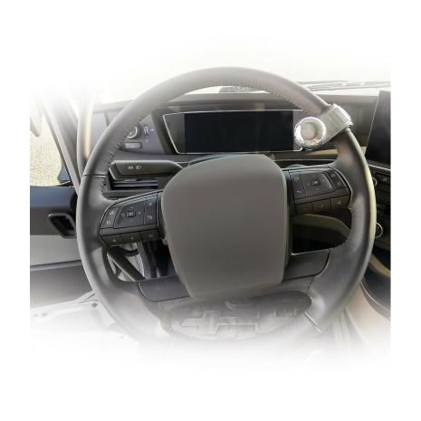 ΤΕΜΠΕΛΗΣ ΤΙΜΟΝΙΟΥ ΠΕΡΙΣΤΡΕΦΟΜΕΝΟΣ ΑΛΟΥΜΙΝΙΟ ΧΡΩΜΙΟ ΜΕ ΧΡΩΜΙΩΜΕΝΟ ΒΡΑΧΙΟΝΑ 20-40mm REVOLVE LAMPA - 1ΤΕΜ Auto Moto Tyres 