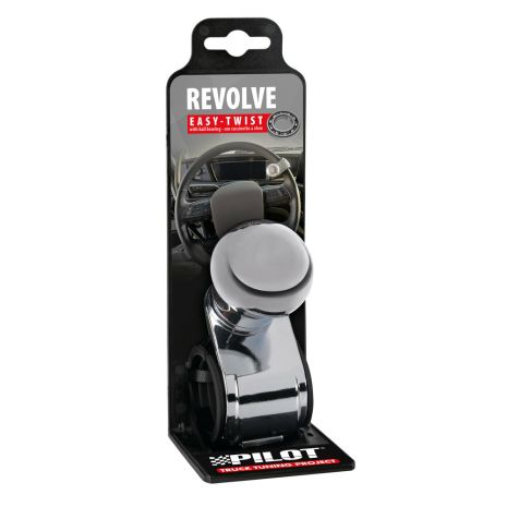 ΤΕΜΠΕΛΗΣ ΤΙΜΟΝΙΟΥ ΠΕΡΙΣΤΡΕΦΟΜΕΝΟΣ ΑΛΟΥΜΙΝΙΟ ΧΡΩΜΙΟ ΜΕ ΧΡΩΜΙΩΜΕΝΟ ΒΡΑΧΙΟΝΑ 20-40mm REVOLVE LAMPA - 1ΤΕΜ Auto Moto Tyres 