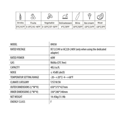 ΨΥΓΕΙΟ/ΚΑΤΑΨΥΚΤΗΣ 40LT/12/24V+220V ΦΟΡΗΤΟ ΜΕ ΣΥΜΠΙΕΣΤΗ/ΘΕΡΜΟΣΤΑΤΗ ΚΑΙ ΨΗΦΙΑΚΗ ΟΘΟΝΗ FC-40 LAMPA - 1 TEM. Auto Moto Tyres 
