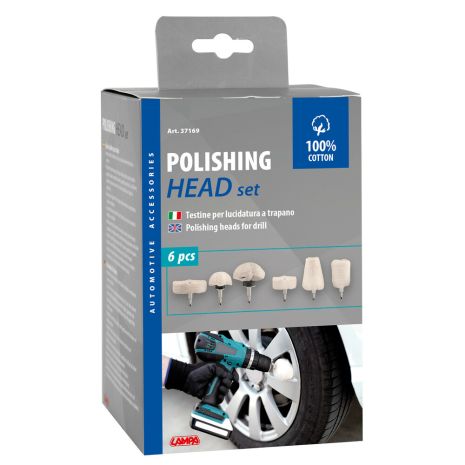 ΒΟΥΡΤΣΑΚΙΑ ΓΥΑΛΙΣΜΑΤΟΣ (ΥΛΙΚΟ 100% COTTON) ΓΙΑ ΔΡΑΠΑΝΟ LAMPA - 6 ΤΕΜ. Auto Moto Tyres 