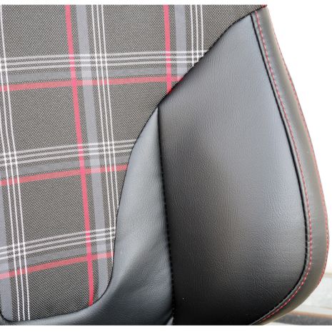 ΚΑΘΙΣΜΑ JACKIE ΑΝΑΚΛΙΝΟΜΕΝΟ ΜΑΥΡΟ/ΚΑΡΟ ΜΕ ΣΙΔΗΡΟΔΡΟΜΟ SIMONI RACING - 1ΤΕΜ Auto Moto Tyres 