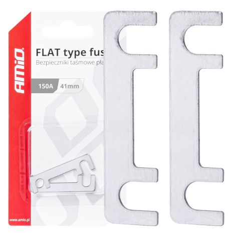 ΑΣΦΑΛΕΙΕΣ FLAT 41mm 150A AMIO - 2 Τεμ. Auto Moto Tyres 