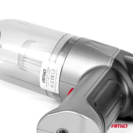 ΗΛΕΚΤΡΙΚΟ ΣΚΟΥΠΑΚΙ ΧΕΙΡΟΣ ΑΣΥΡΜΑΤΟ 40W ΜΕ 6 ΕΞΑΡΤΗΜΑΤΑ ΚΑΘΑΡΙΣΜΟΥ ΚΑΙ ΚΑΛΩΔΙΟ USB-C 7.4V 20min AMIO - 1 Τεμ. Auto Moto Tyres 