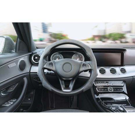 ΗΜΙ-ΚΑΛΥΜΜΑ ΤΙΜΟΝΙΟΥ MICROFIBRE ΓΚΡΙ ΧΡΩΜΑ OVER GRIP LAMPA - 1 τεμ. Auto Moto Tyres 