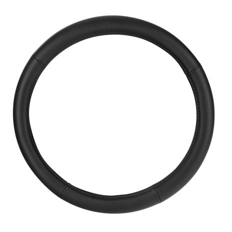 ΚΑΛΥΜΜΑ ΤΙΜΟΝΙΟΥ 30-34CM ΔΕΡΜΑ SKEENTEX ΜΑΥΡΟ CLASSIC PREMIUM GRAN PREE LAMPA - 1 ΤΕΜ. Auto Moto Tyres 