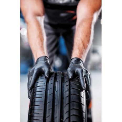 ΓΑΝΤΙΑ ΝΙΤΡΙΛΙΟΥ MERCATOR GOGRIP ΣΕ ΜΑΥΡΟ ΧΡΩΜΑ XX-LARGE (XXL) ΑΜΙΟ - 50 ΤΕΜ. Auto Moto Tyres 