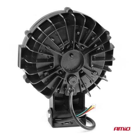 ΠΡΟΒΟΛΕΑΣ ΕΡΓΑΣΙΑΣ ΣΤΡΟΓΓΥΛΟΣ V-LIGHT 5.500lm 9>36V 60W 6.000K Φ198x172x60mm 4 ΧΡΗΣΕΩΝ ΑΜΙΟ - 1 ΤΕΜ. Auto Moto Tyres 