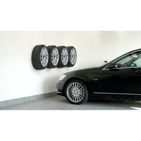 ΒΑΣΗ ΤΟΙΧΟΥ / ΣΤΗΡΙΓΜΑΤΑ ΕΛΑΣΤΙΚΩΝ/ΖΑΝΤΩΝ 40kg MAX 25x1cm ΜΕ ΚΙΤ ΤΟΠΟΘΕΤΗΣΗΣ LAMPA - 4 ΤΕΜ. Auto Moto Tyres 