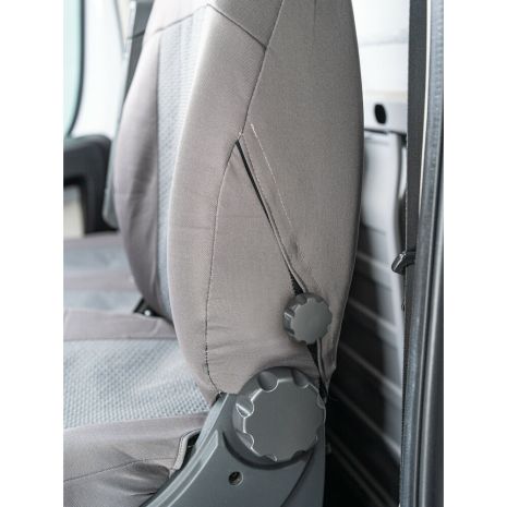 ΚΑΛΥΜΜΑΤΑ ΚΑΘΙΣΜΑΤΩΝ ΚΑΙ ΠΡΟΣΚΕΦΑΛΑ ΓΙΑ 3 ΣΕΙΡΕΣ ΘΕΣΕΩΝ ΣΕ ΓΚΡΙ ΣΚΟΥΡΟ ΧΡΩΜΑ SEDILI SET MEDIUM / LARGE LAMPA - 1 ΤΕΜ. Auto Moto Tyres 